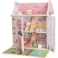 2Kids Toys Domeček s panenkami růžový