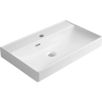Aqualine PARLA keramické umyvadlo 65x38cm, bílá 9965
