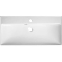 Aqualine PARLA keramické umyvadlo 80x38cm, bílá 9980