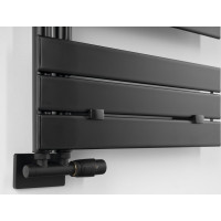 Aqualine MYTHOS otopné těleso 500x830mm, černá mat LLM508B