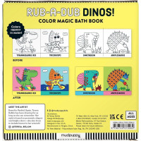Mudpuppy Knížka ke koupání Dinosauři