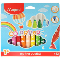 Popisovače pro děti 1+ Maped - 12ks