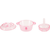 3D krystalové lepicí gelové šablony Magic Kitchen - sada 62 kusů - růžová