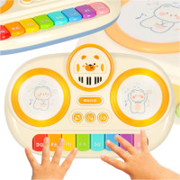 Dětské interaktivní piano - béžové