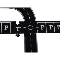 Kreativní puzzle 2v1 silnice - 40 prvků