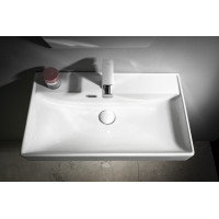 Aqualine PARLA keramické umyvadlo 65x38cm, bílá 9965
