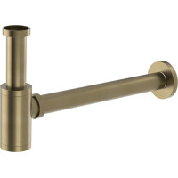 Sapho Umyvadlový sifon 5/4", odpad 32mm, kulatý, zlato mat SI51G