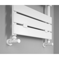 Aqualine C-START připojovací sada ventilů ruční rohová, bílá SC237W