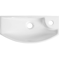 Sapho CARLON keramické umývátko, 45x23cm, otvor pro baterii vpravo, bílá AR458