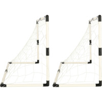 Dětská tréninková fotbalová branka 2ks 95x48x70 cm