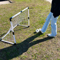 Dětská tréninková fotbalová branka 2ks 95x48x70 cm