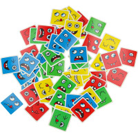 Montessori kreativní bloky - Emoce