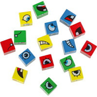 Montessori kreativní bloky - Emoce