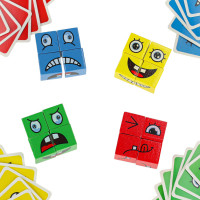 Montessori kreativní bloky - Emoce