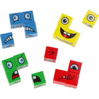 Montessori kreativní bloky - Emoce
