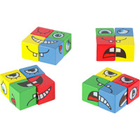 Montessori kreativní bloky - Emoce