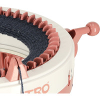 Pletací tkalcovský kruhový stav 48 jehel + 4 klubka příze