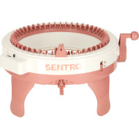 Pletací tkalcovský kruhový stav 48 jehel + 4 klubka příze