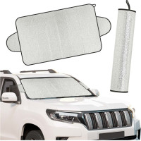 Ochranná podložka proti mrazu na čelní sklo auta