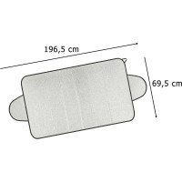 Ochranná podložka proti mrazu na čelní sklo auta