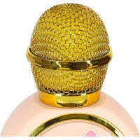 Bezdrátový mikrofon pro karaoke Králíček - růžový