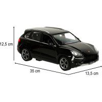 RC auto 1:14 Porsche Cayenne Turbo - černé