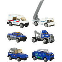 Nákladní auto s autíčky - Policie