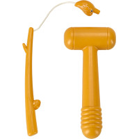 Interaktivní hračka 4v1 pro děti Mrkev - modrá