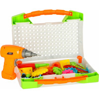 Šroubovací stavebnice s vrtačkou 181 prvků