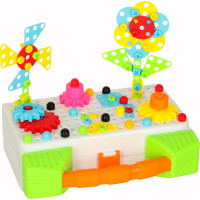 Šroubovací stavebnice s vrtačkou 181 prvků