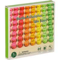 Vzdělávací dřevěná násobilka