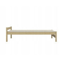 Dětská postel z masivu borovice ALEXANDR - 180x80 cm - bez povrchových úprav