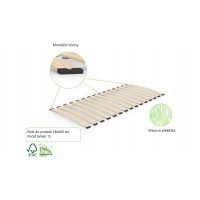 Dětská postel z masivu borovice EMILIE - 180x90 cm - přírodní borovice