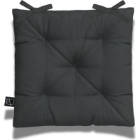 Prošívaný podsedák SILLA 40x40 cm - černý Prošívaný podsedák SILLA 40x40 cm - černý