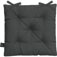 Prošívaný podsedák SILLA 40x40 cm - černý