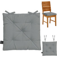 Prošívaný podsedák SILLA 40x40 cm - šedý