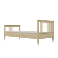 Dětská postel z masivu borovice EMILIE - 200x90 cm - přírodní borovice