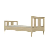 Dětská postel z masivu borovice IGNÁC - 180x80 cm - bez povrchových úprav