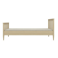 Dětská postel z masivu borovice IGNÁC - 160x80 cm - bez povrchových úprav