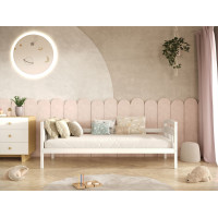 Dětská postel z masivu borovice TOSIA - 180x80 cm - bílá