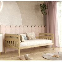 Dětská postel z masivu borovice TOSIA - 160x80 cm - bez povrchových úprav