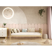 Dětská postel z masivu borovice TOSIA - 160x80 cm - bez povrchových úprav