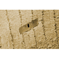 Rozkládací polohovací křeslo PEGAS - hořčicově žluté