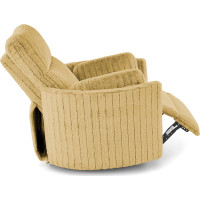 Rozkládací polohovací křeslo PEGAS - hořčicově žluté