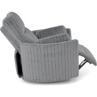 Rozkládací polohovací křeslo PEGAS - popelavě šedé