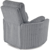 Rozkládací polohovací křeslo PEGAS - popelavě šedé