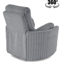 Rozkládací polohovací křeslo PEGAS - popelavě šedé