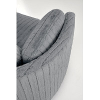 Rozkládací polohovací křeslo PEGAS - popelavě šedé