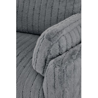 Rozkládací polohovací křeslo PEGAS - popelavě šedé