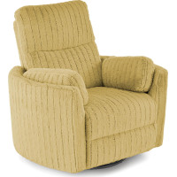 Rozkládací polohovací křeslo PEGAS - hořčicově žluté